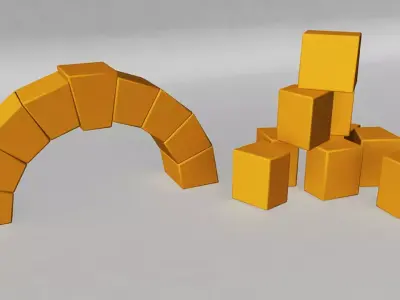 Roman Arch Blocks Free 3D print model