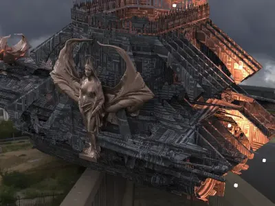 Tech Arch Airship 4 3D model