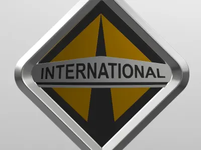 international logo 3D model