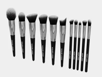 Makeup brush 03 3D model
