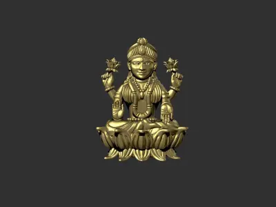 Laxmi ji  3D print model