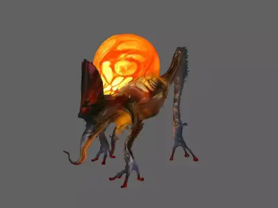 Creature  3D model get
