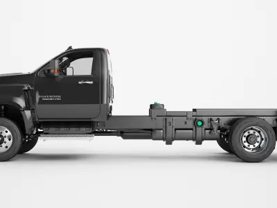 2020 Chevrolet Silverado 6500HD Chassis 04 3D model