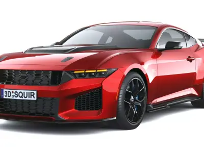 Mustang Dark Horse SC 2026 3D model