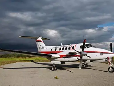 Beechcraft King Air B-200  3D model