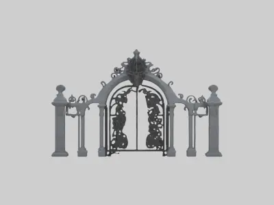 Purgatorygate Model Low-poly 3D model