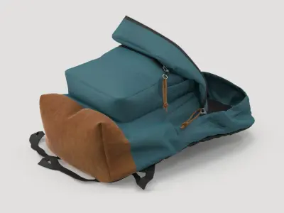 Teen Backpack 3D model purchase
