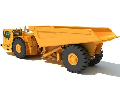Mining Vehicles Pack 3D model