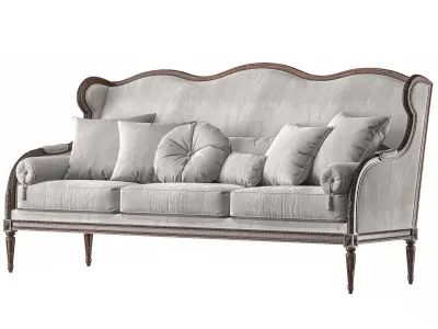 chairish sofa art 4353 3D model