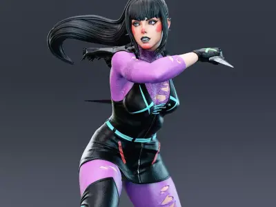 Punchline DC Comics 3D print model