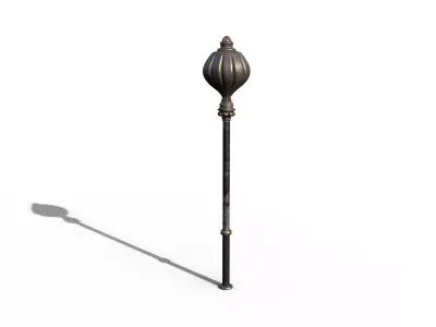 Mace Club Low-poly 3D model