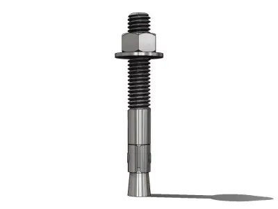 Chumbador Parabolt PBA 3-8pol x 3pol Sinker 3D model