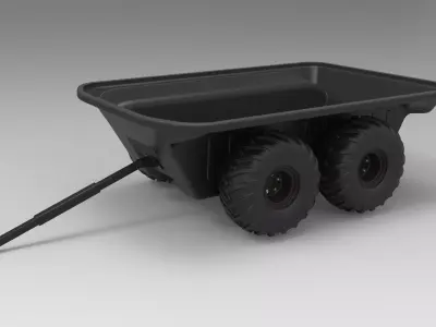 Argo trailer 3D model