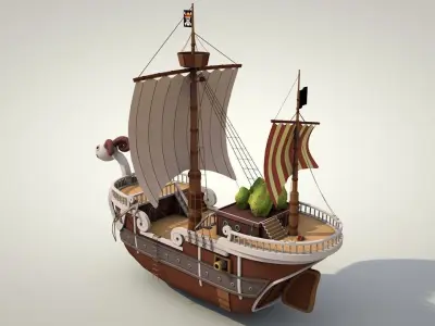 Going Merry - One Piece by DSZarts 3D model