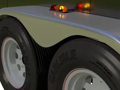 Cargo Trailer II 3D model