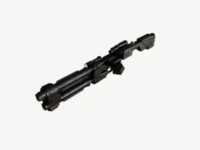 Stormtrooper riffle -- EBlasterRifle 3D model