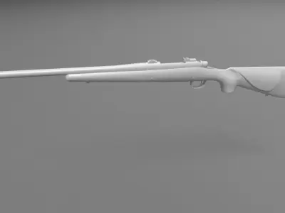 World War 2 Remington Rifle 3D model