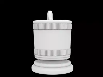 Wrench-Handle Shop Cup Holder 3D Printable Utility Sleeve 3D print model