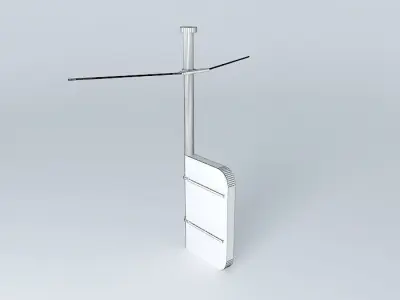 ARGONAUTIX marine details rudder 3D model