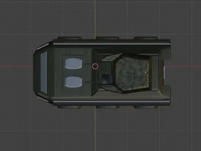 Armored personnel carrier Free 3D model