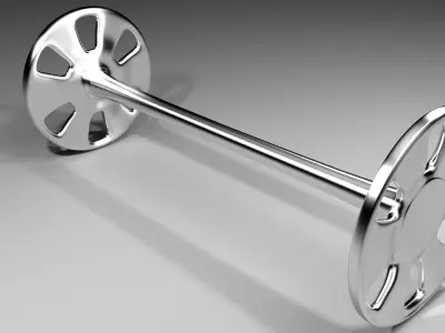 Metal Wheel 1 3D model