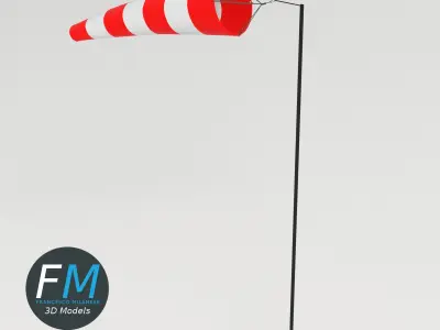 Anemoscope windmill 3D model