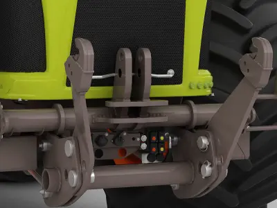 Claas Xerion 2014 3D model
