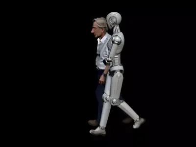 Intelligent machine servant 3D model