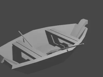 boat L-ply Free low-poly 3D model