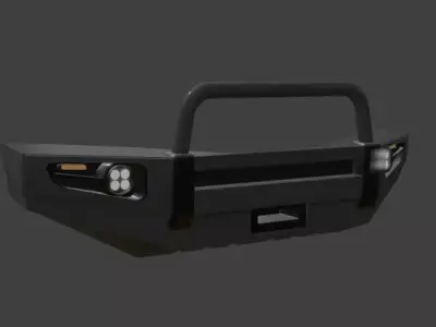 ARB FRONT BUMPER  Low-poly 3D model
