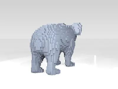 Koala Voxel 3D model