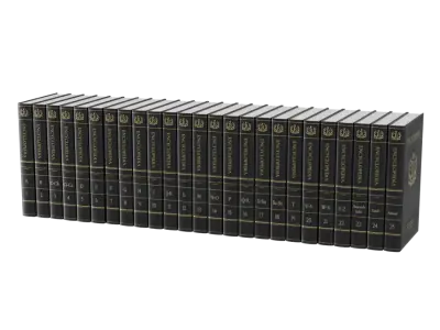  Vintage Encyclopedia Book Models 
