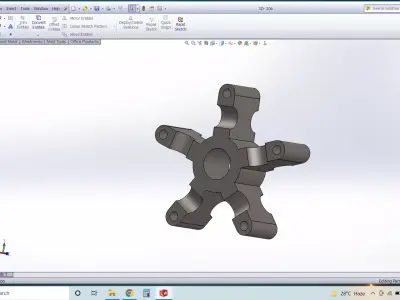 3D IMPELLER machine tool spindle 3D model