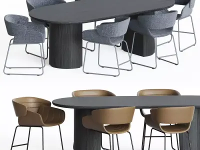 Dining Set 57 3D model