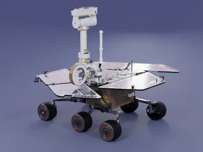 Opportunity rover 3D model