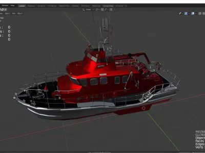 Rescue Ship 3D model