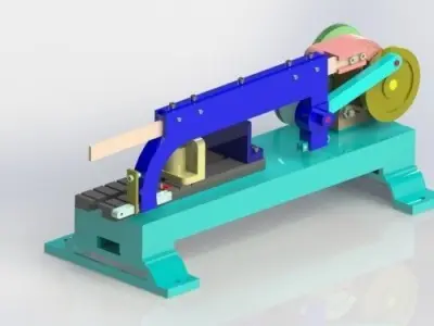 Sawing machines Free 3D model