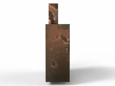 Electric Boxes Low-poly 3D model