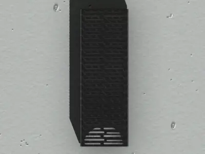 V300 Drain Channel Set 1000mm With and Without Grate 3D 3D model