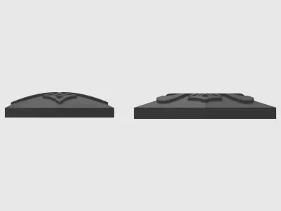 Anemo element - Vision rune 3D print model