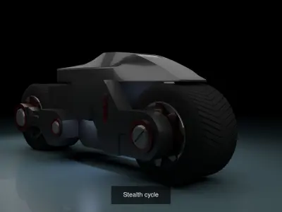 scifi motoroids 3D Model Collection