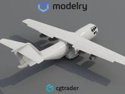Cargo Aircraft 3D model buy