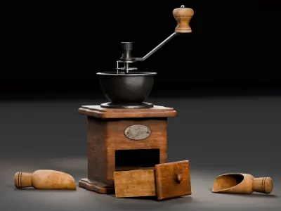 Coffee Grinder 3D model purchase