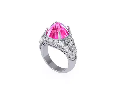 Wedding Ring  3D print model 165