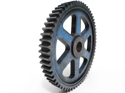 Gearwheel Low-poly 3D model