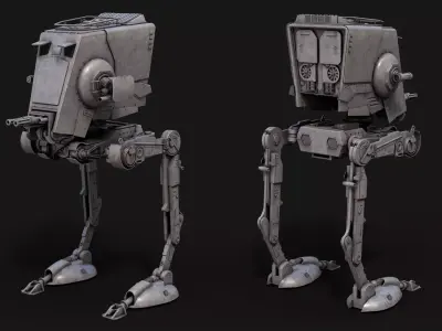 AT-ST 3D model