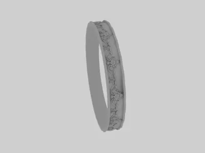 A ring bangle Free 3D model