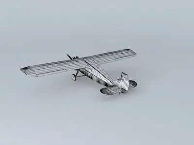 Wright Bellanca Free 3D model