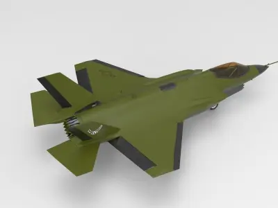 F-35 Lightning II Stealth fighter 3D model
