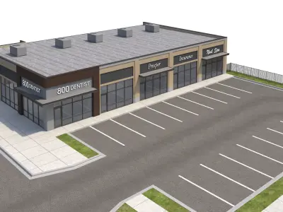 Retail-112 Retail Store 3D model